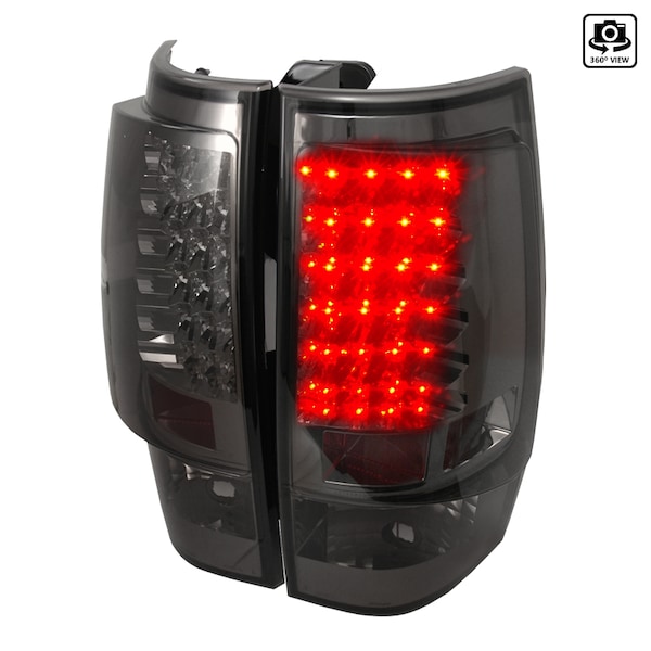 Spec-D Tuning 07-10 Chevrolet/GMC Denali/Tahoe LED Tail Lights Smoke LT-DEN07GLED-TM - main